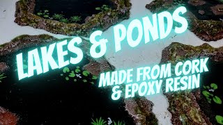 Making Ponds and Lakes Tutorial  Cork and Epoxy Resin  Wargaming Terrain