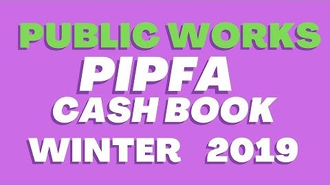 Public Works|| Cash book || Public Works solved cash book Winter 2019 || Pipfa Public Works