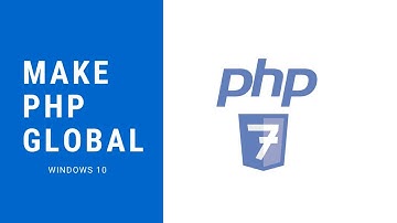 how to make PHP Global on Windows 10 in 2020 | How to Set PHP Environment Variables in Windows