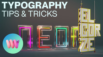 Easy 3D: Creating 3D Text - Typography Tips & Tricks | Womp 3D