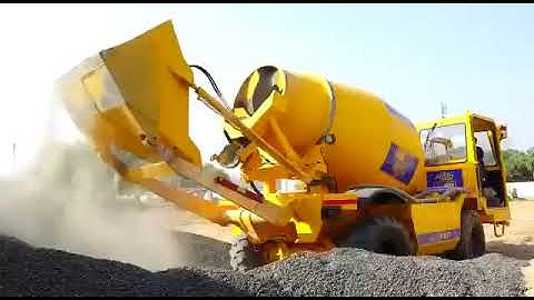 45 FX Self Loading Mobile Concrete Mixer