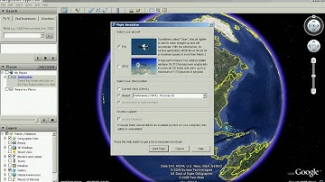 How To Use Google Earth Flight Simulator - A Quick Tutorial