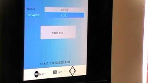 Xoro HD Receiver - Format Hard Drive