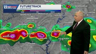 Alabama Impact Days: Severe weather, heavy rain in the forecast through the weekend