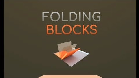 Folding Blocks Level 1 Go Level 29 (Popcore Games) | Folding Blocks Gameplay (iOS Android) FO1