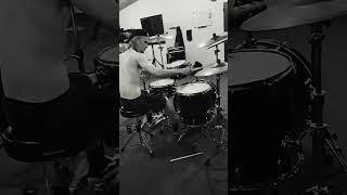 Feels great being back in the rehersal after almost 2 weeks with no drumming! #hajn #drums #metal