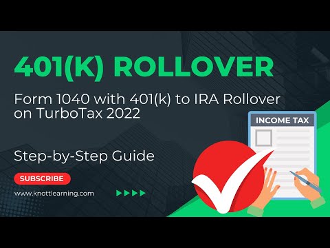 Video: 1040-da 401k töhfə hara gedir?