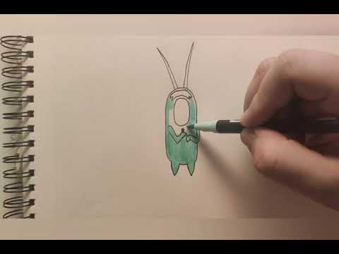 Videó: Hogyan Rajzoljunk Planktont A Spongyabobból