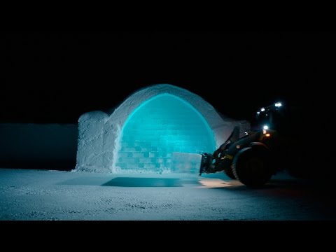 Volvo CE – Building Tomorrow – ICEHOTEL, Sweden