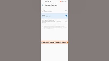 Change Refresh Rate 🔥| Screen Refresh Rate #viral #trendy #mobilelegends #technology #tech #shorts