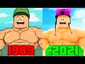 Evolution of roblox  1989  2021