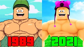 Here the complete cycle of roblox body Evolution