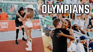 The Day Tara Davis Became an OLYMPIAN *OLYMPIC COUPLE* Tara and Hunter