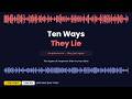 Ten Ways They Lie | Response Bias Types | COM 382 (lyric video only)
