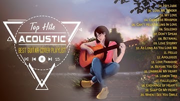 Best Acoustic Guitar Love Songs Playlist Of All Time - Top Acoustic Guitar Covers Spotify Playlist