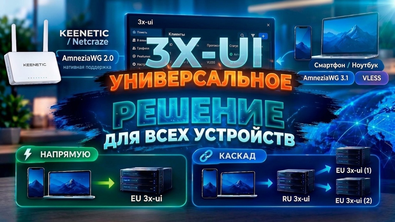 Все VPN в одной панели! Универсальное решение для всех … — Transcript