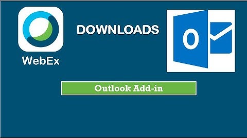 WebEx Training: Downloads Part 1 Productivity Tool for Outlook