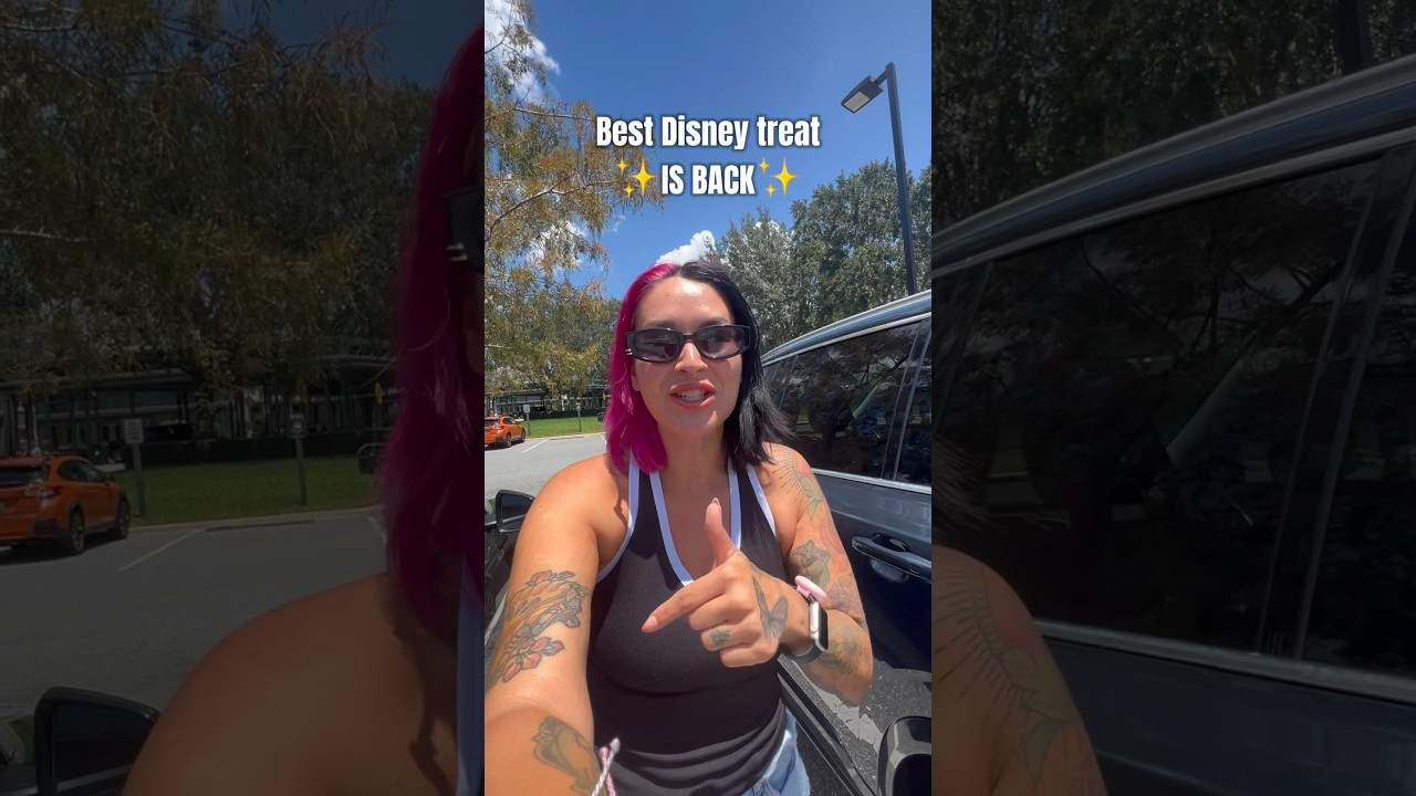 Disney brought back the best treat! 