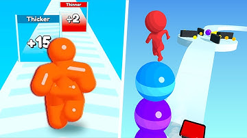 Stack Rider Vs Tall Man Run Max New Level Gaming Mobile Games Video CCJEXYTWE