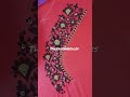 Machine embroidery 🪡 #threadsnneedles 🪡 subscribe for more collections