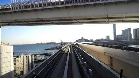 Yurikamome ~ Automated Guideway Transit (AGT) at Tokyo ~ Video by Sandeep