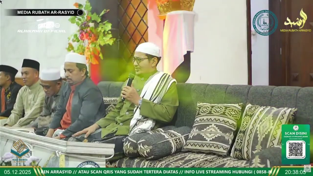 HD AUDIO FULL MAULID DIBA HABIB ABDULLAH BIN ALI ALATHOS MT ALHIKMAH