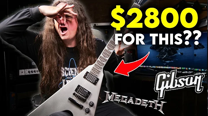 Gibson Mustaine V:  A Fearless Gear Review #UNSPONSORED