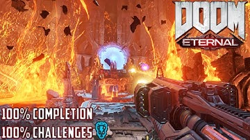 DOOM Eternal - Level 7 Mars Core [100% SECRETS COMPLETION]