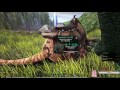 ARK: Survival Evolved - Выживание День 8й (Ночная Стройка)