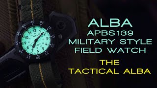 Alba APBS139 Military Style Field Watch - The Tactical Alba