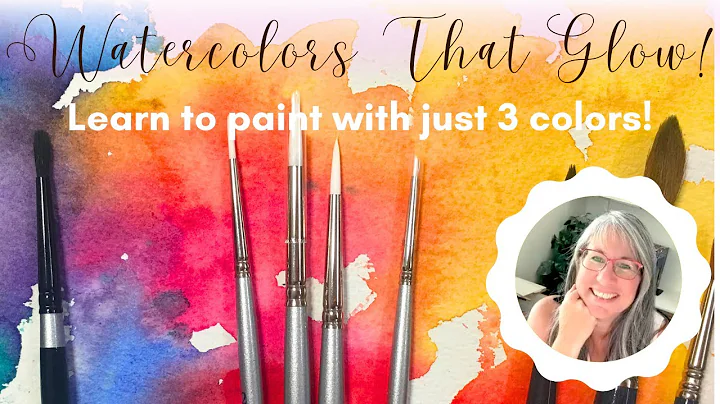 Watercolors that glow! Painting with a limited pal...