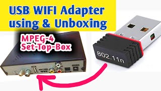 USB WiFi Adapter for MPEG4 set top box at very low price