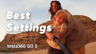 Insta360 GO 3 - Best Settings Tips and Tricks