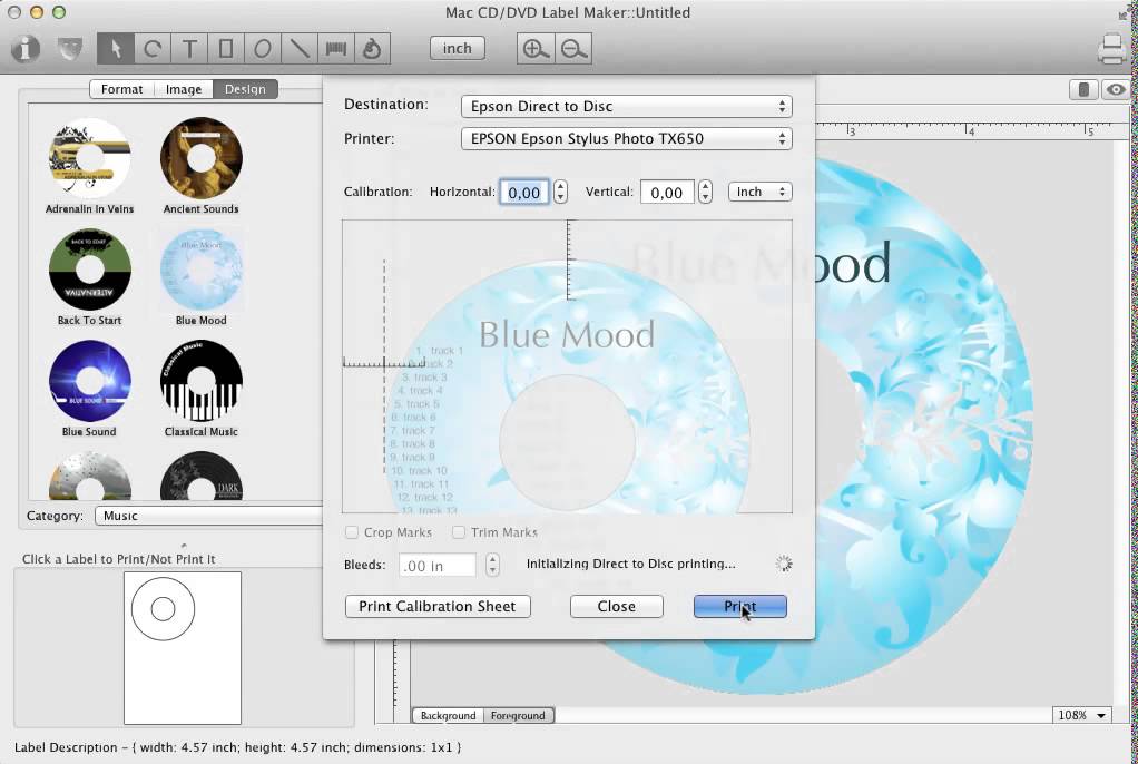 How to print direct to disc on Epson printers YouTube