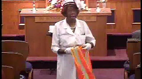 Evangelist Paula Grange "Head Usher of the United States"