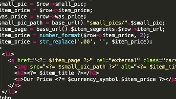 Build an online shop with Codeigniter   part 131 jQuery Mobile show items pages