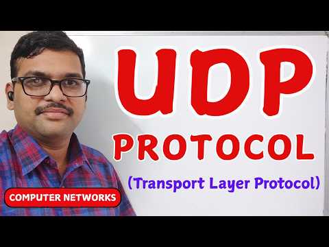 UDP Protocol in Computer Networks || UDP Header || User Datagram Protocol || Computer Networks