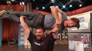 8 Minutes of Strongmen Lifting People