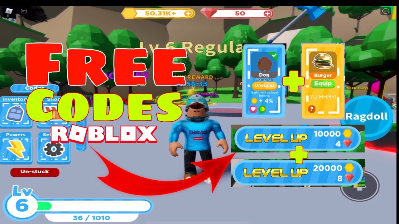 ALL WORKING FREE CODES RAGDOLL SIMULATOR 2 Gives FREE Pet FREE Credit FREE Level Up FREE Power 