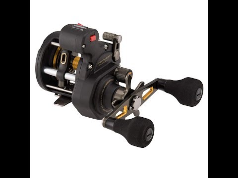 Penn Fathom II Star Drag Level Wind Reel /w Line Counter