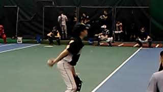 MATT SHOEMAKER AT ANTHONY BASS BASEBALL CAMP AT WAYNE STATE UNIVERSITY..INDBEATSPORTS