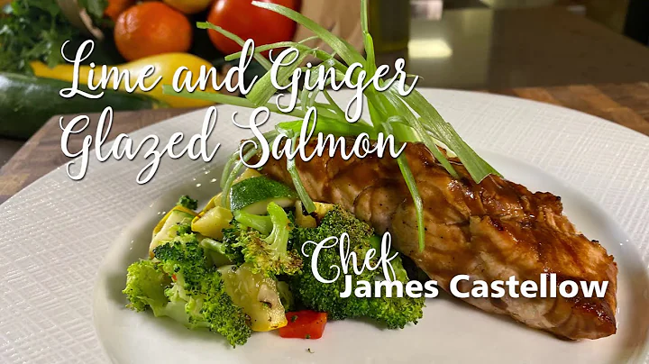 REX Healthy Recipes:  Lime and Ginger Glazed Salmon