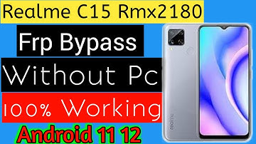 Realme C15 Frp Bypass without Pc New Trick | Android 11 12 | Rmx2180 Frp bypass new method 2023