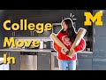 Moving Into My First College Apartment (Umich)