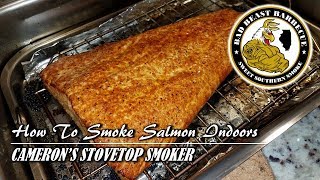 How To Smoke Salmon Indoors | Cameron's Stovetop Smoker