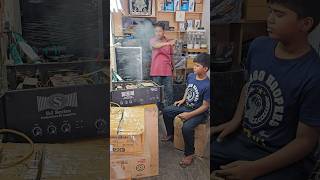 amplifier sound testing 😱|#amplifier #sound #testing #shorts #viral #song #repair #electronic #dj