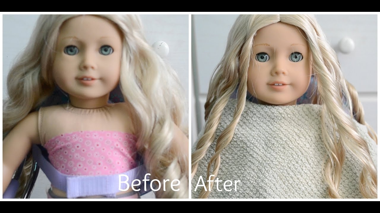 How to (Re)Curl Your Curly Doll's Hair 