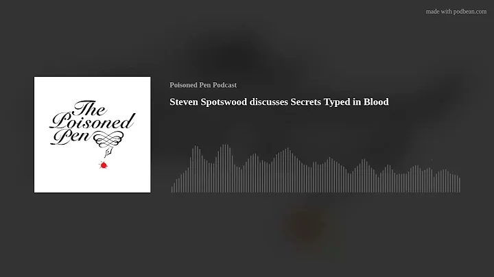 Steven Spotswood discusses Secrets Typed in Blood