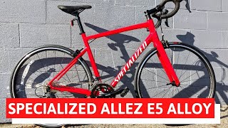 Affordable Speed - 2020 Specialized Allez E5 Aluminum Road Bike Feature  Review and Weight