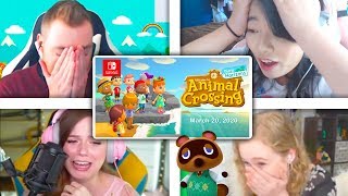 All Reactions to ANIMAL CROSSING: NEW HORIZONS Gameplay Reveal Trailer for Nintendo Switch